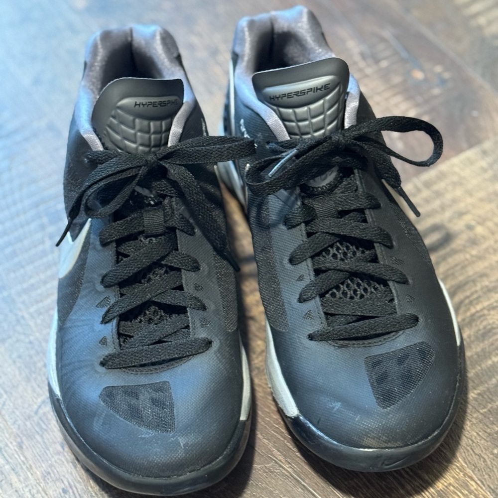 Nike Hyperspike Black and Gray Sneakers